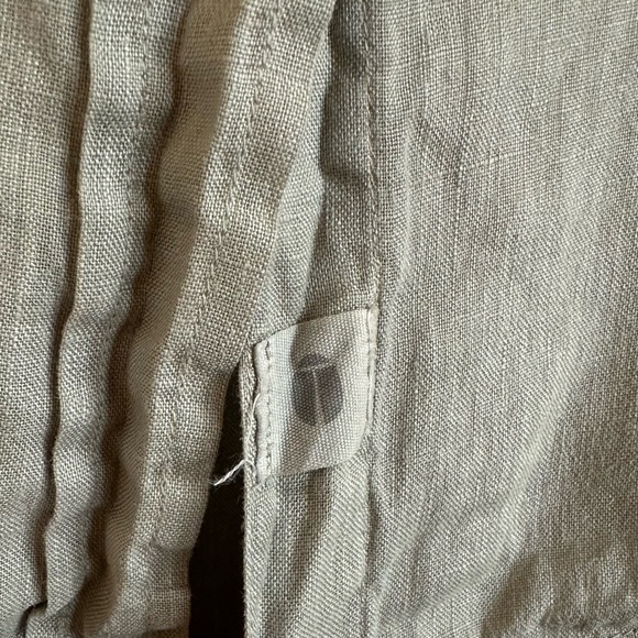 Grayson The Hero Willow Linen Button Up Shirt 3/Med - Picture 8 of 13